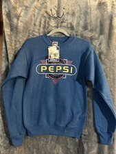 Vintage Made in USA Pepsi Sweatshirt NWT 1980s