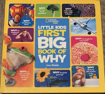 RARE! 1st HB Edit. Little Kids First Big Book Of Why By Amy Shields 2011 GOOD!!!