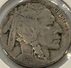 *1924 P Buffalo Nickel **Free Shipping**