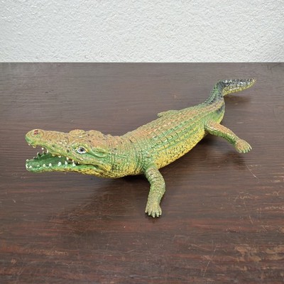 Vintage Collectible Toy AAA Rubber 11'' Crocodile Made In China
