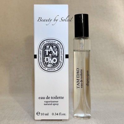 Diptyque Tam Dao Eau de Toilette Travel Spray .34oz, 10ml New in Box *Note Level