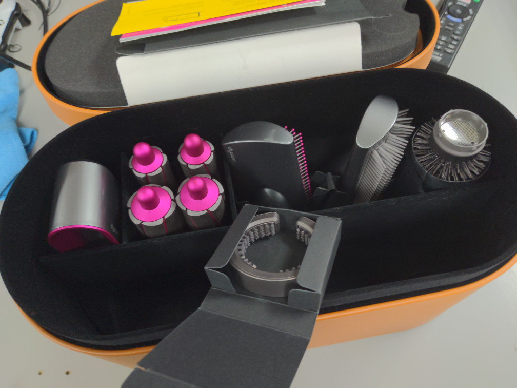 Dyson Airwrap Complete Styler – Nickel/Fuchsia (Open-Box)