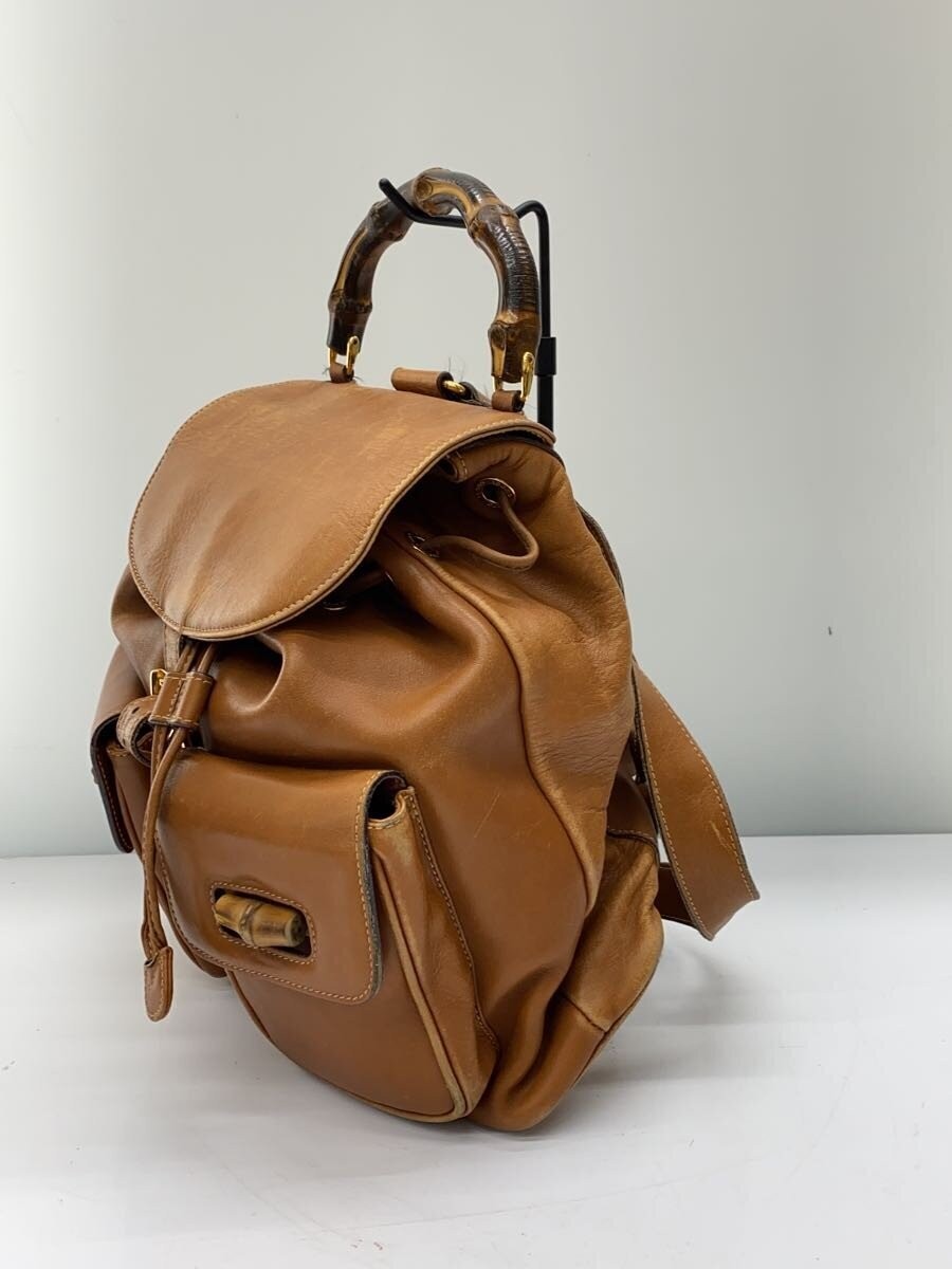 GUCCI Backpack Leather CML Solid 003.58.0016 From… - image 2