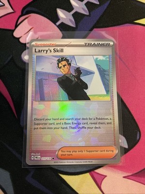 Larry's Skill - (Poke Ball Pattern) 115/131 Sv: Prismatic Evolutions Holo