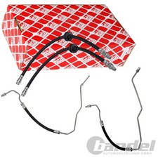 4x FEBI BREMSSCHLAUCH VORNE + HINTEN passend für RENAULT MEGANE CC III COUPE