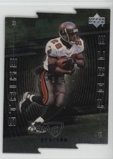 1999 Upper Deck Strike Force Silver Quantum /100 Warrick Dunn #SF28 hg6
