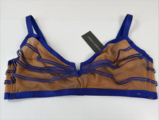 Savage X Fenty Strappy Hour Bralette Gemstone Blue Bra Size 3X