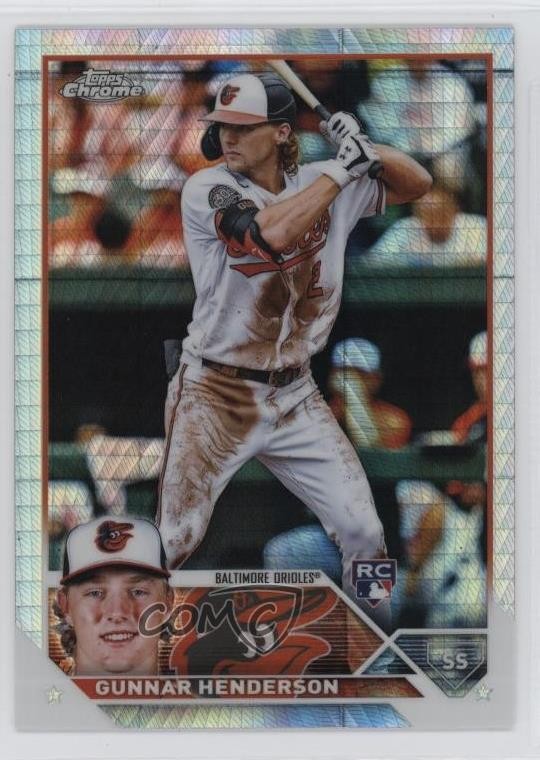 2023 Topps Chrome Prism Refractor Gunnar Henderson #2 0il5