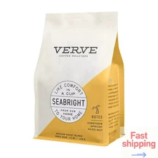 Verve SeaBright House Blend Whole Bean Medium Roast Craft Coffee - 12oz