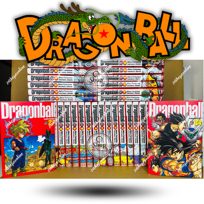 Dragon Ball Kanzenban Vol 1-34 Full Manga Set (English Version