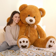 MorisMos 47inch Giant Teddy Bear Stuffed Animal 4ft, Big Teddy Bear Plush
