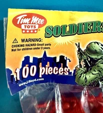 NIB Tim Mee Toys Union Blue Infantry Soldiers Playset Figures 6119 VTG