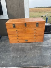 Thomas Museum Series Wooden Machinist Style Tool Chest By Thomas Pacconi