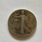 1941 Walking Liberty Silver Half Dollar And 1945 Walking Liberty Half Dollar