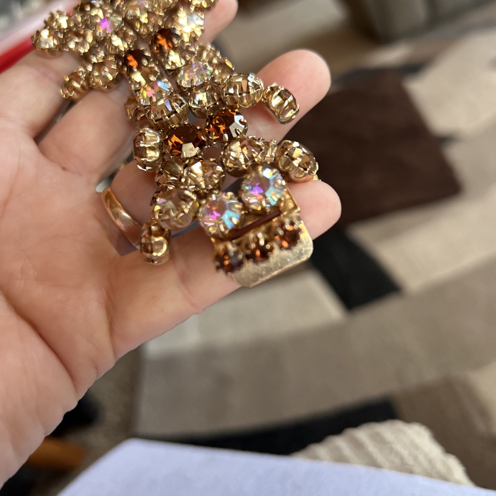 MASSIVE Stunning Vintage Unsigned Schiaparelli AB… - image 22