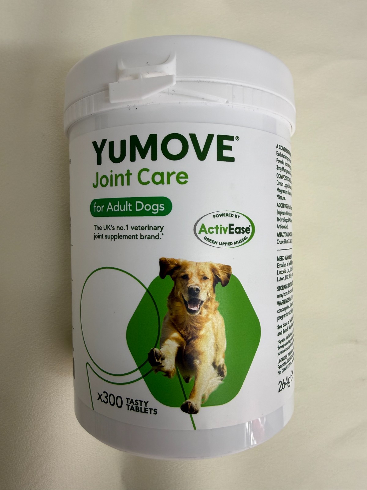Yumove Dog Joint Support 300 Tablet - Image 4