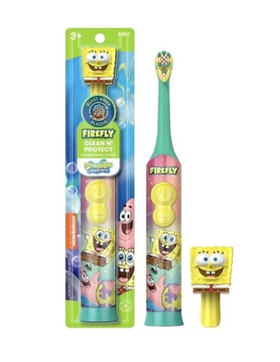 #ad Firefly Clean N#x27; Protect Spongebob Power Toothbrush 1 Count Pack of 1 $9.99