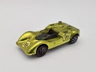 Vintage 1969 Hot Wheels Redline Chaparral 2G Lime Green Original