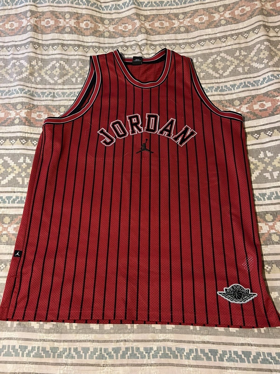 RARE🔥 Sz XL - Jordan 20th Anniversary Pinstripe Jersey