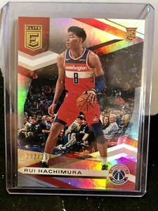 2019-20 Donruss Elite Rui Hachimura RC 292/299 Rookie Wizards
