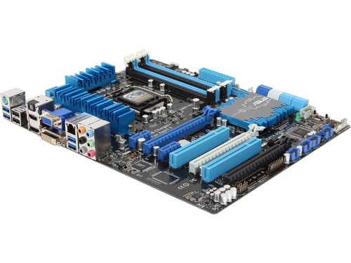 ASUS P8Z77-V LGA1155 Intel Z77 HDMI SATA3 DDR3 USB 3.0 ATX Motherboard Tested - Picture 3 of 3
