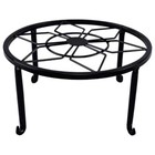 Metal Plant Stand for Heavy Duty Flower Pot Holder Round Garden Rack