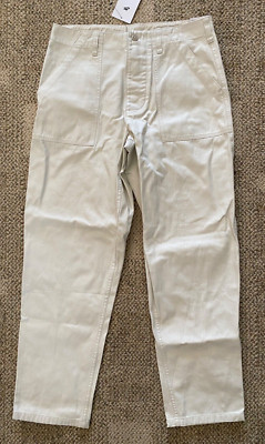 Nike Life Fatigue Pants Loose Fit Straight FV5533-104 $130 Men's Size 32 x 30