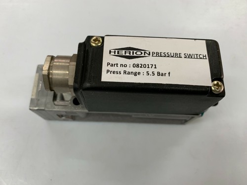 Pressostato IMI HERION 0820171 calibrato 5,5 bar f 1/4" Umax 48V J max 10A - Foto 3 di 4