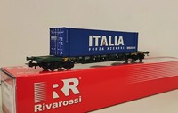 "Rivarossi Hr 6617FS Carro Pritsche Sgnss Mit Kisten Container 45 \" StäRke"