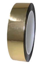 MMYP Decorative Metalized Tape Ideal for Walls and DIY Art Projects. Gold,  1"