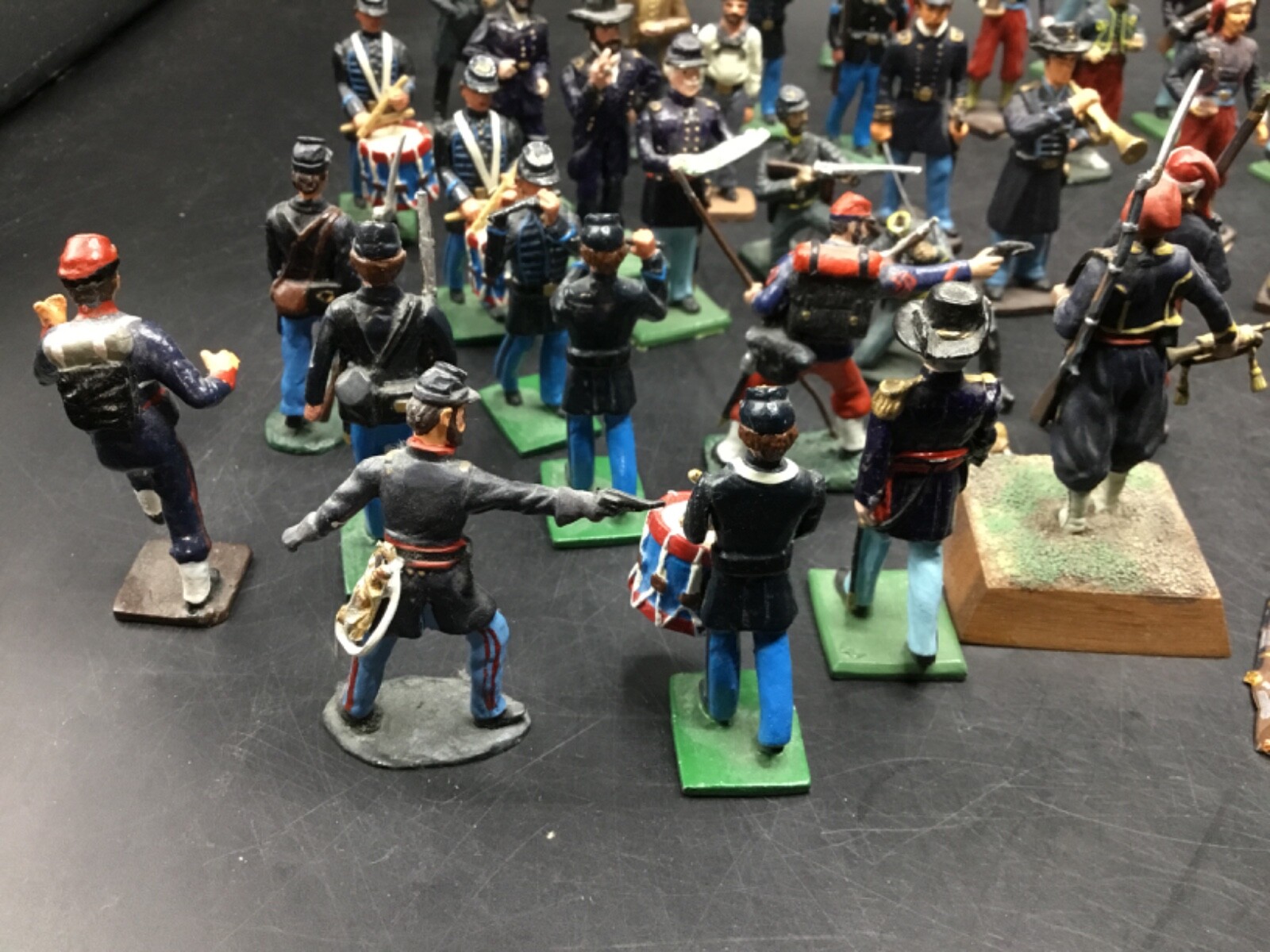 Lot of (45) Fighters Across History Toy Soldiers Lead Figures [Mixed