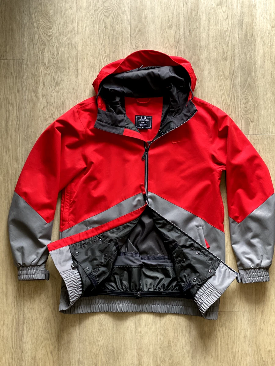 Nike Kampai L Snowboard Jacket SB 6.0 Red/Grey aeroloft enigma | eBay