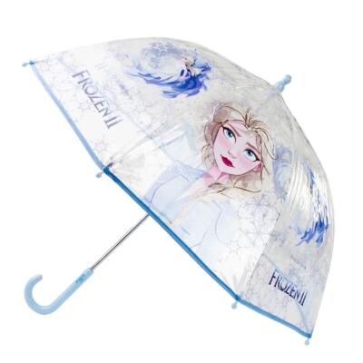 Disney Eiskönigin Stockschirm Regenschirm Anna und Elsa Schrim durchsichtig 71 c