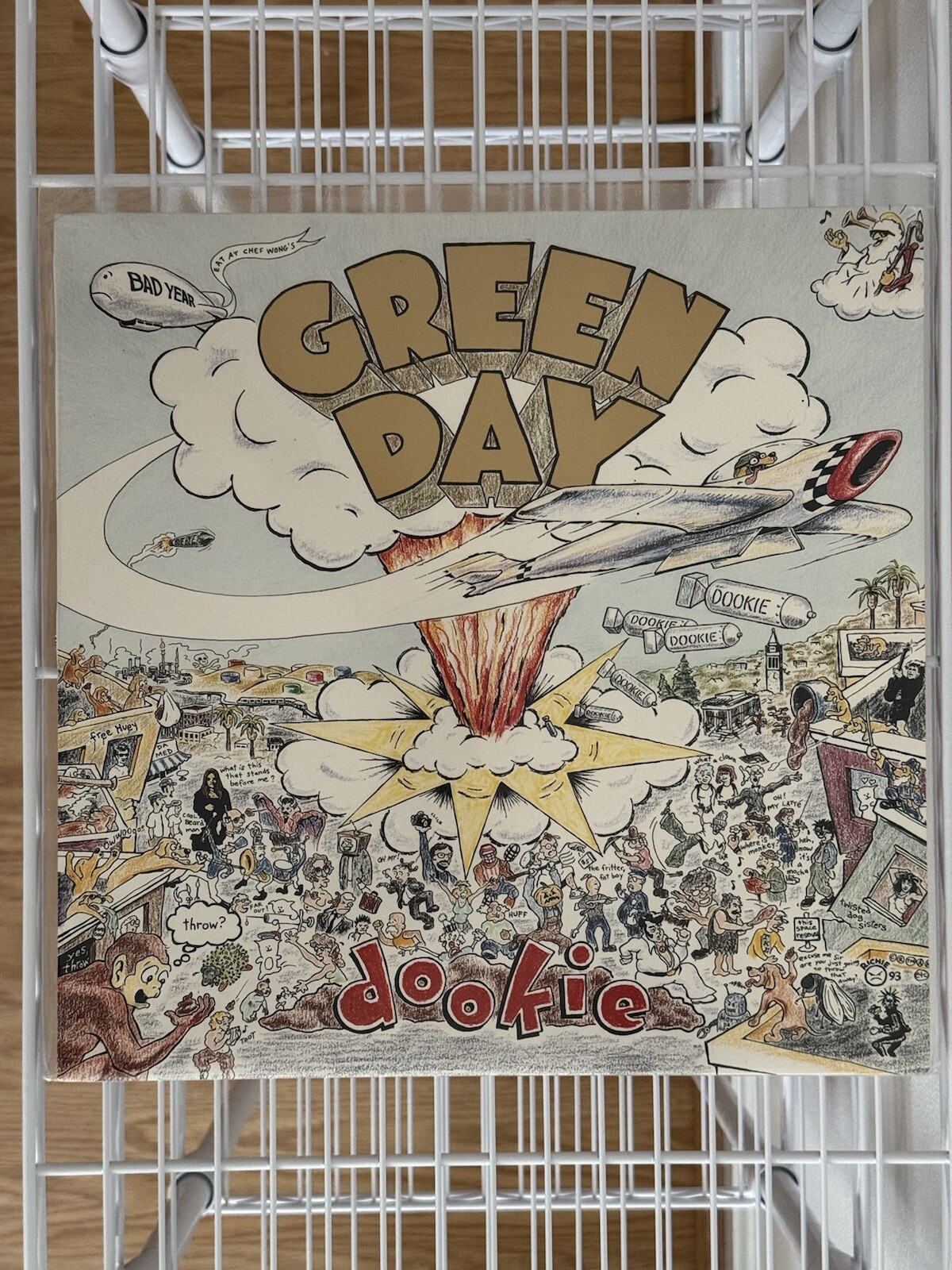 Green Day Dookie (Pink Vinyl Record, pressed Jan1994) [NM] 93624552918 eBay