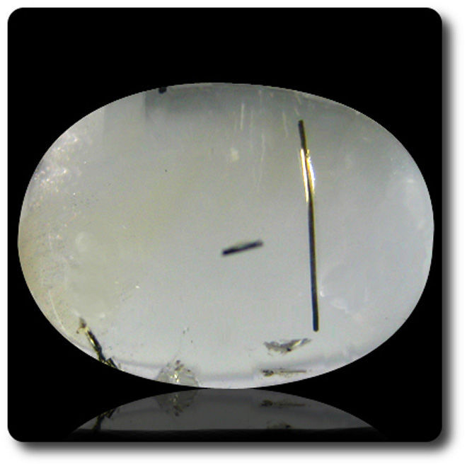 Quartz rutile de 10.38 cts avec pureté VVS en provenance directe du Brésil