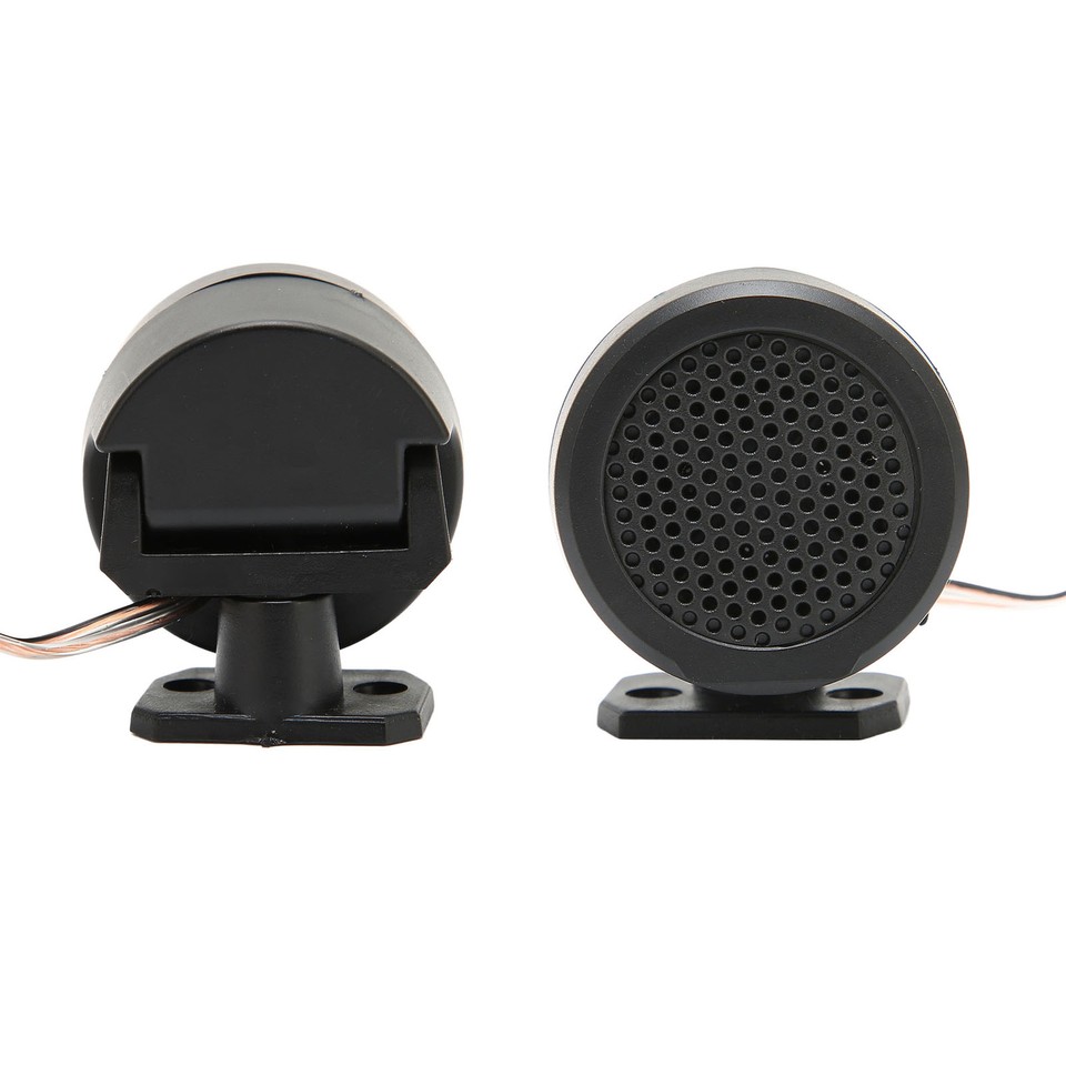 2pcs Dome Tweeter Vehicle Stereo Speaker 500 Watt Power High Efficiency