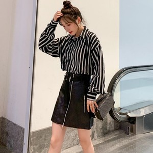 ensemble simili cuir femme