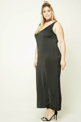 maxi dress forever 21 plus size Plus Size Sequin Beaded Maxi Dress PETAL PINK / 3X