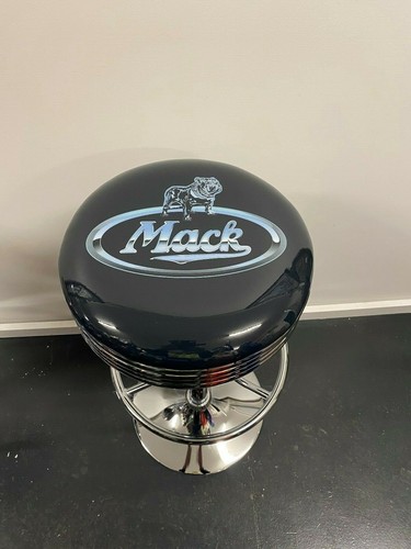 MACK TRUCKS PREMIUM BAR STOOL ADJUSTABLE HEIGHT SUPERLINER MAXIDYNE - Picture 4 of 12