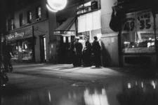 Outside The Cedar Street Tavern 1960 4x6 PHOTO