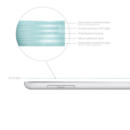 2x Pellicola opaca antiriflesso per Apple iPad 10.2 2019 2020 2021 - 7. 8. 9. - Photo 3/6