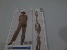 McCalls Sewing Pattern Pants Skirt Vest Cardigan Select A Size