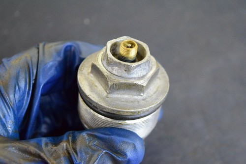 KAWASAKI 1985 1986 KX125 KX250 KX500 FORK SHOCK TOP CAP SPRING ADJUSTER BOLT - Picture 3 of 11