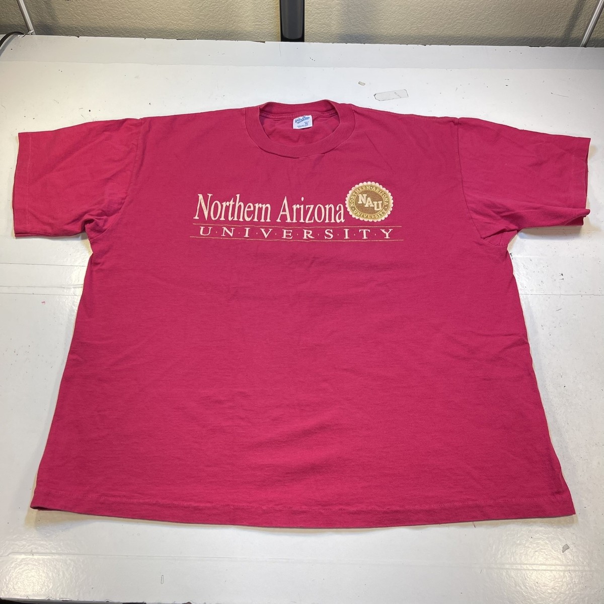 Vintage Velva Sheen NAU Northern Arizona University T SHIRT Adult