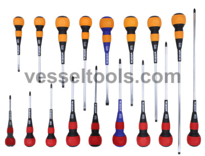 VESSEL 220 Series Ball Grip Screwdrivers - USA Seller