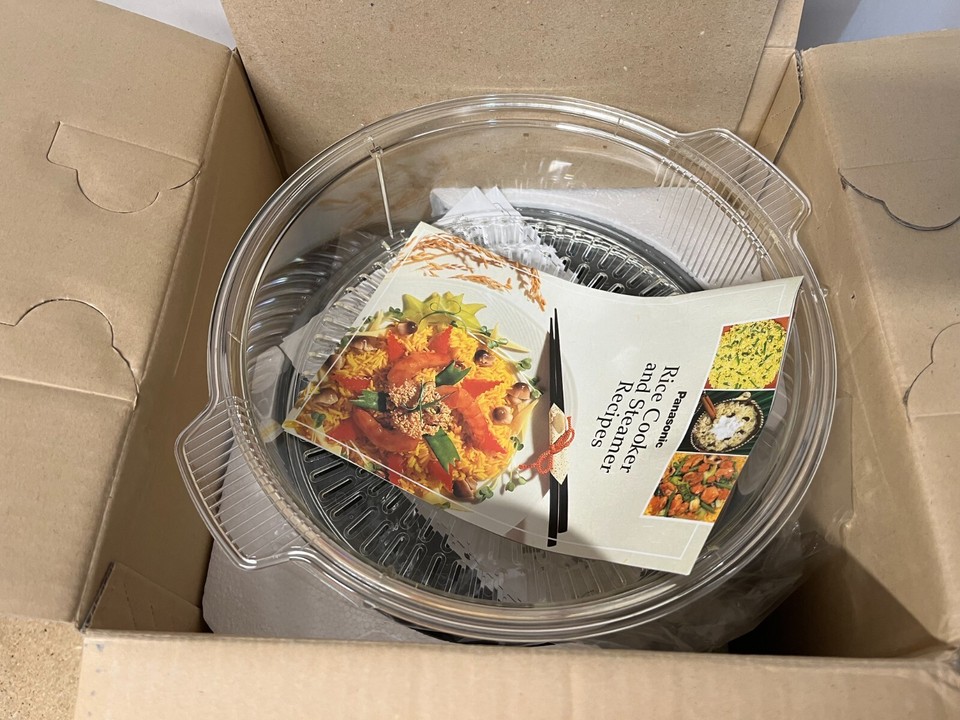 Panasonic SRW18PB RiceOMat 10 Cup Rice Cooker Silver SRW18PBS New