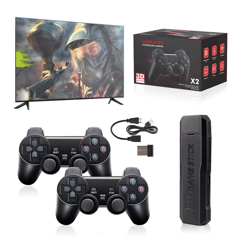 Miratech M8 Family Tv 64g Built-in 10000 Games Stick 2.4g Wireless