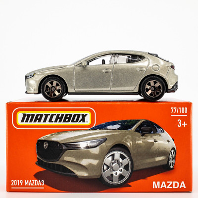 2024 Matchbox Power Grabs #77 2019 Mazda 3 PLATINUM QUARTZ | FSB