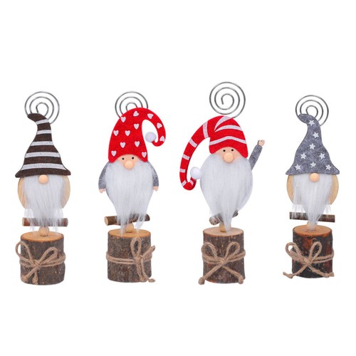 Weihnachten Tisch Anzahl Halter Schreibtisch Memo Clip Halter - Bild 3 von 11