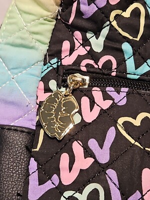 ?Luv Betsey By Betsey Johnson Mini Backpack Bag 9”H x 7”W x  display picture 2